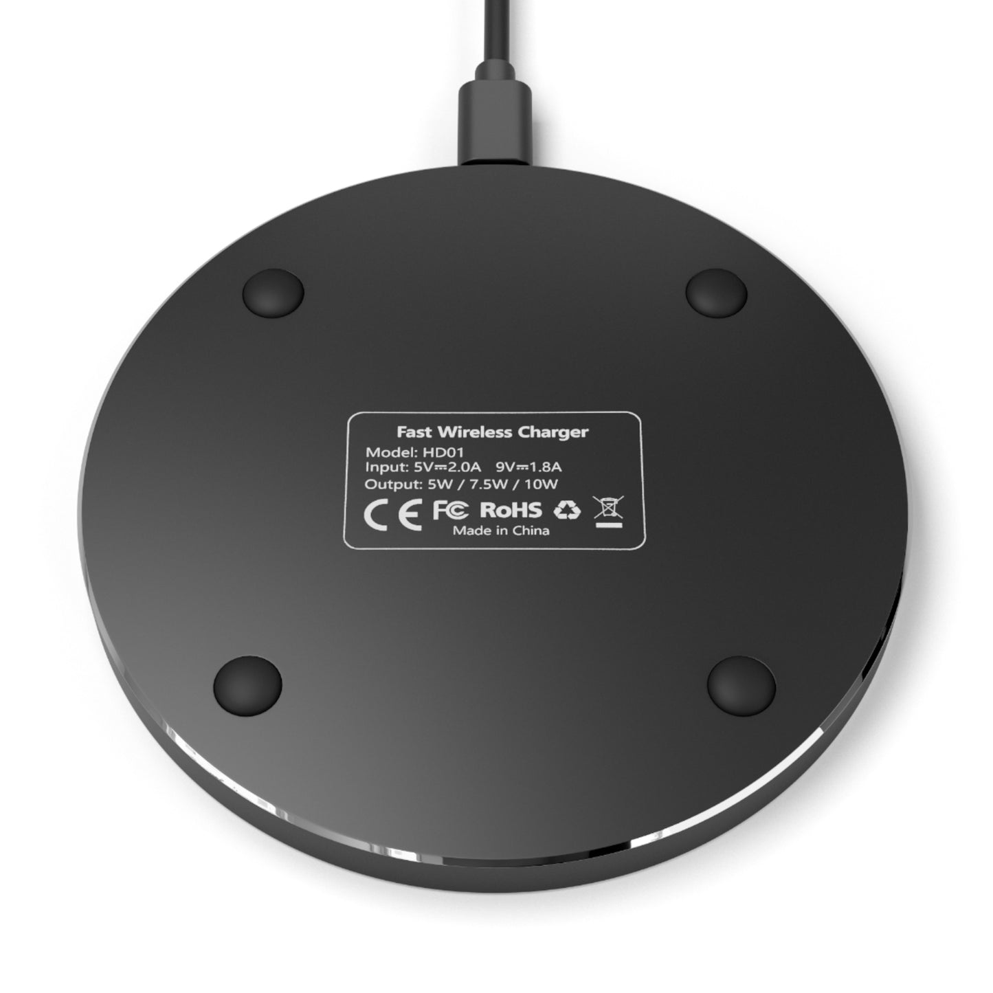 Finn Purrington, Cat 10W Wireless Charger for iPhone, Android, Earbuds