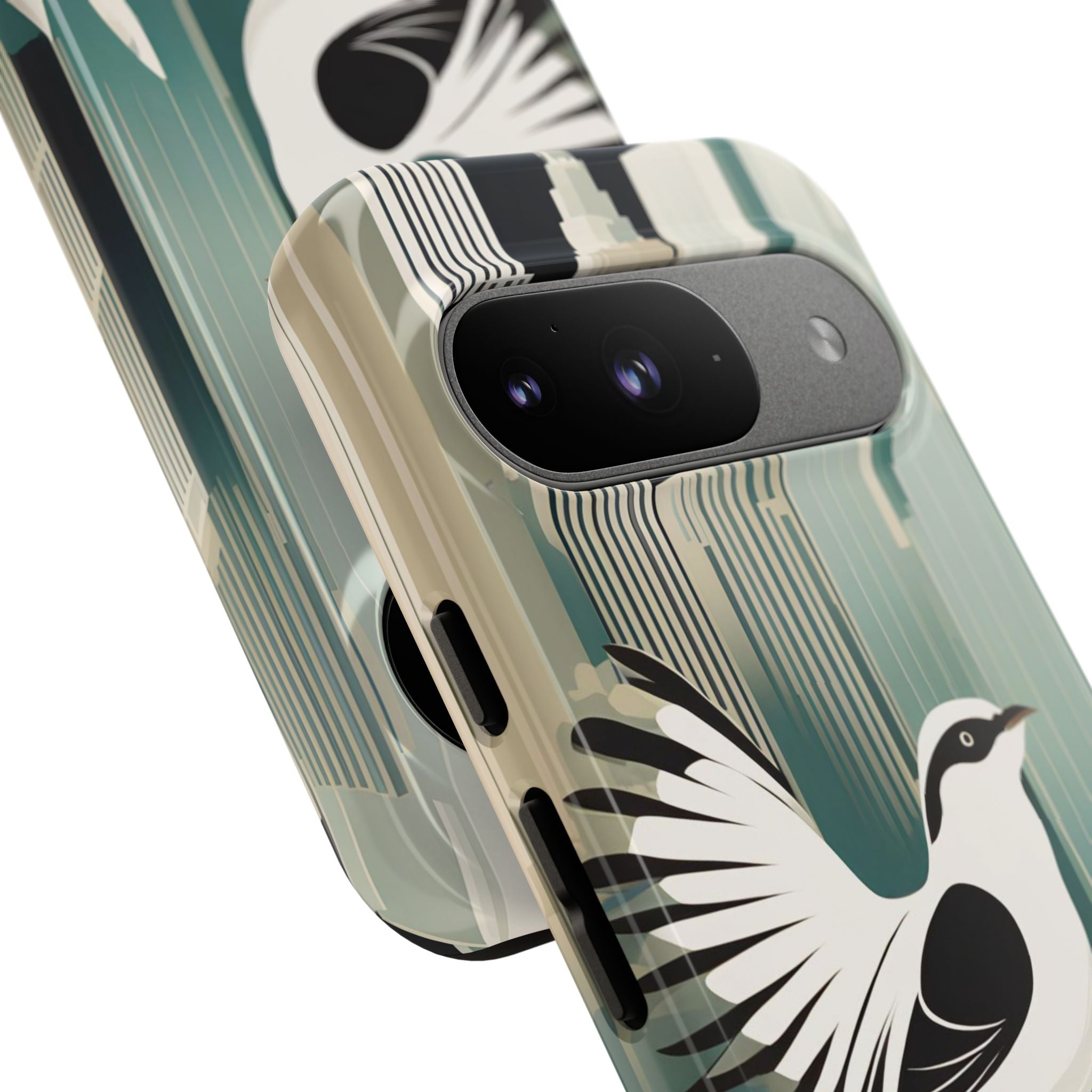 City Bird, Cell Phone Case - Apple iPhone, Samsung Galaxy, Google Pixel