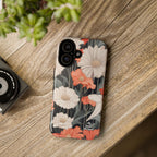 Art Deco Flowers, Cell Phone Case - Apple, Samsung, Google Pixel