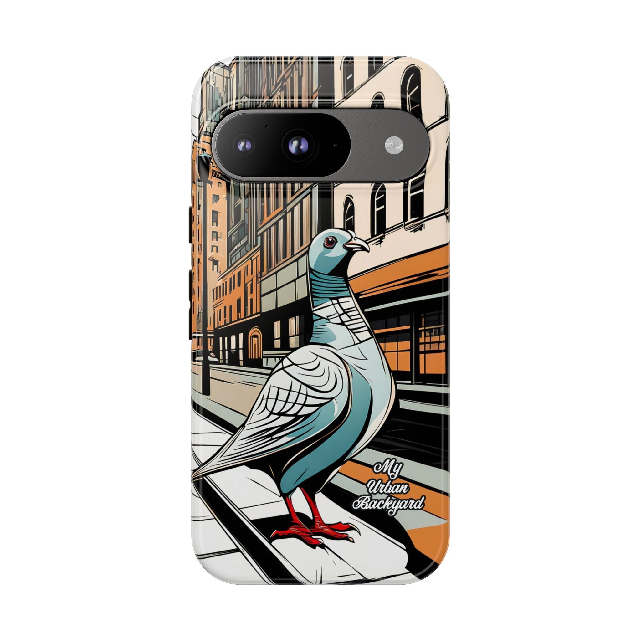 Pigeon on a City Street, Cell Phone Case - Apple, Samsung, Google Pixel
