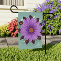 Purple Flower, Outdoor Garden Flag