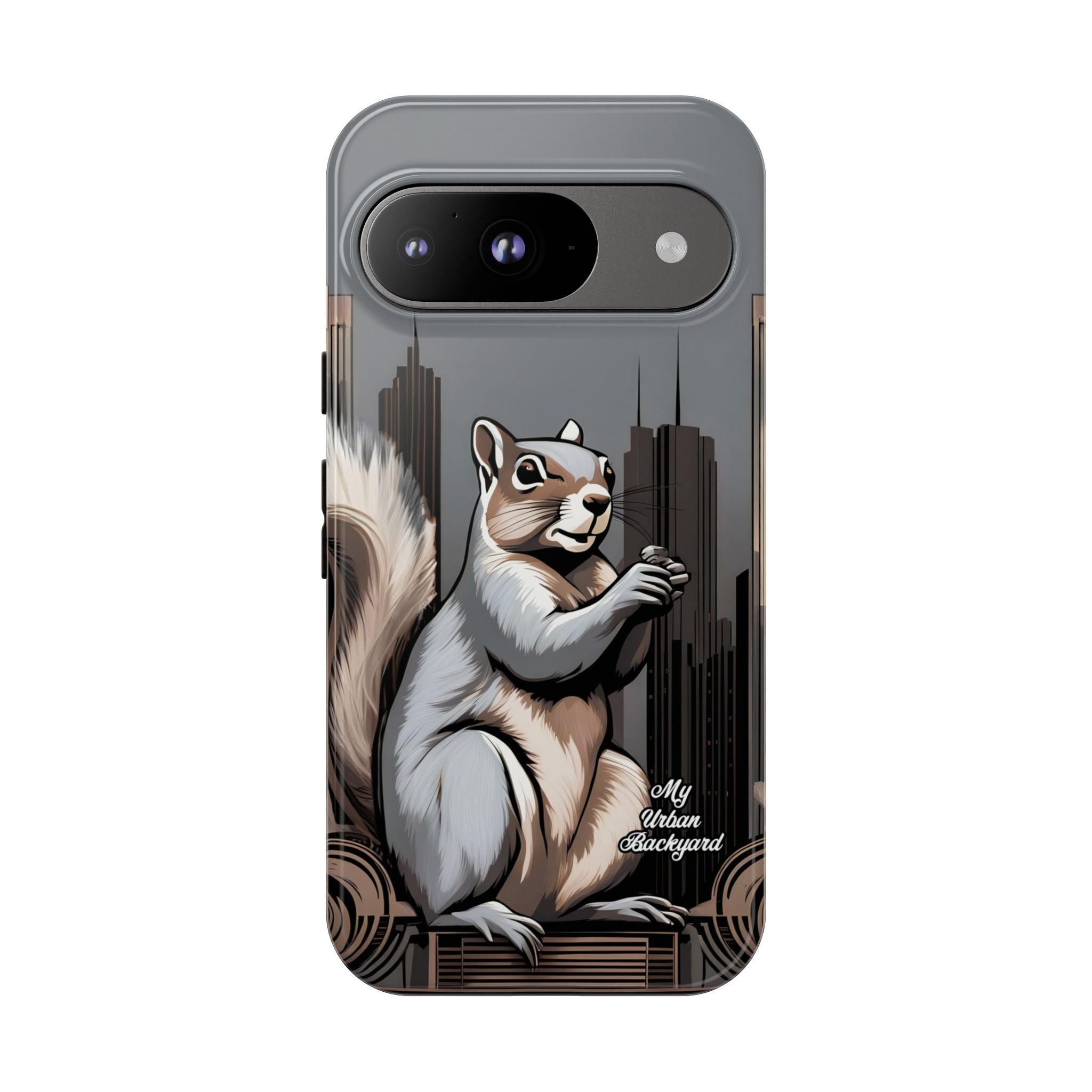 Urban Gray Squirrel, Cell Phone Case - Apple, Samsung, Google Pixel