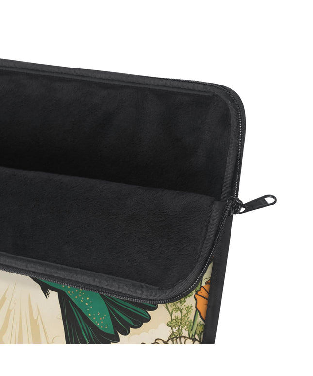 Hummingbird, Laptop Carrying Case, Top Loading Sleeve for School or Work