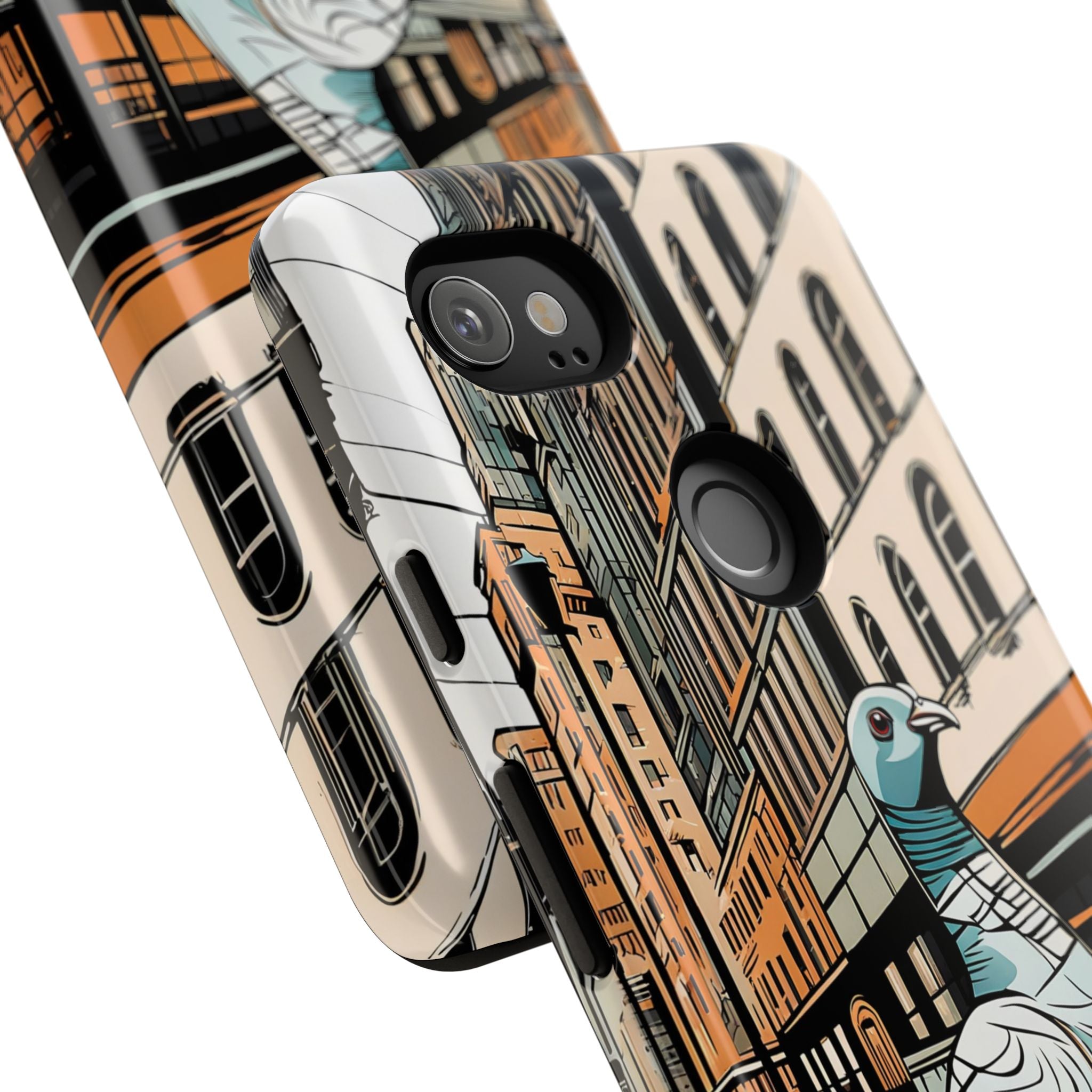 Pigeon on a City Street, Cell Phone Case - Apple, Samsung, Google Pixel