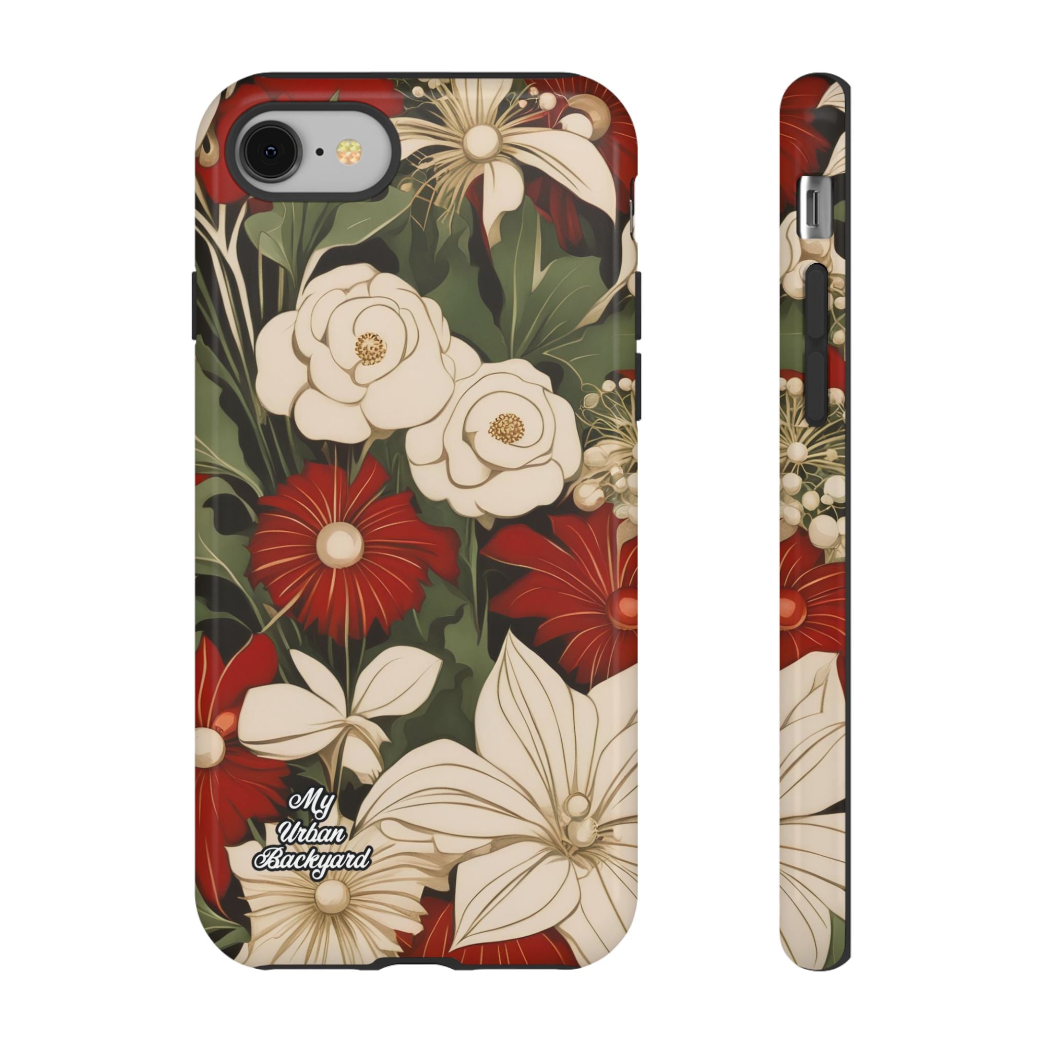 Holiday Flowers, Cell Phone Case - Apple, Samsung, Google Pixel