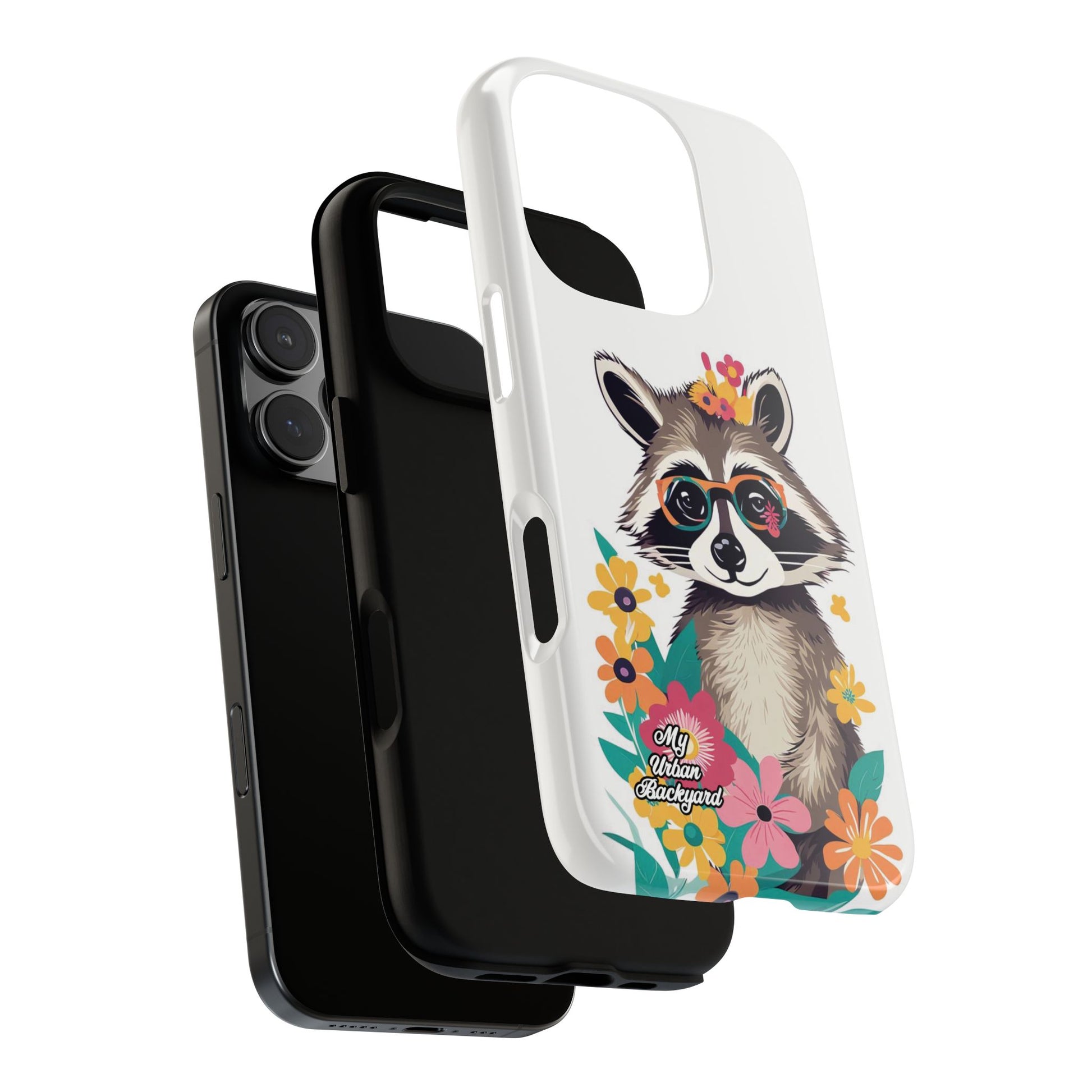 Raccoon with Glasses, Cell Phone Case - Apple, Samsung or Google Pixel