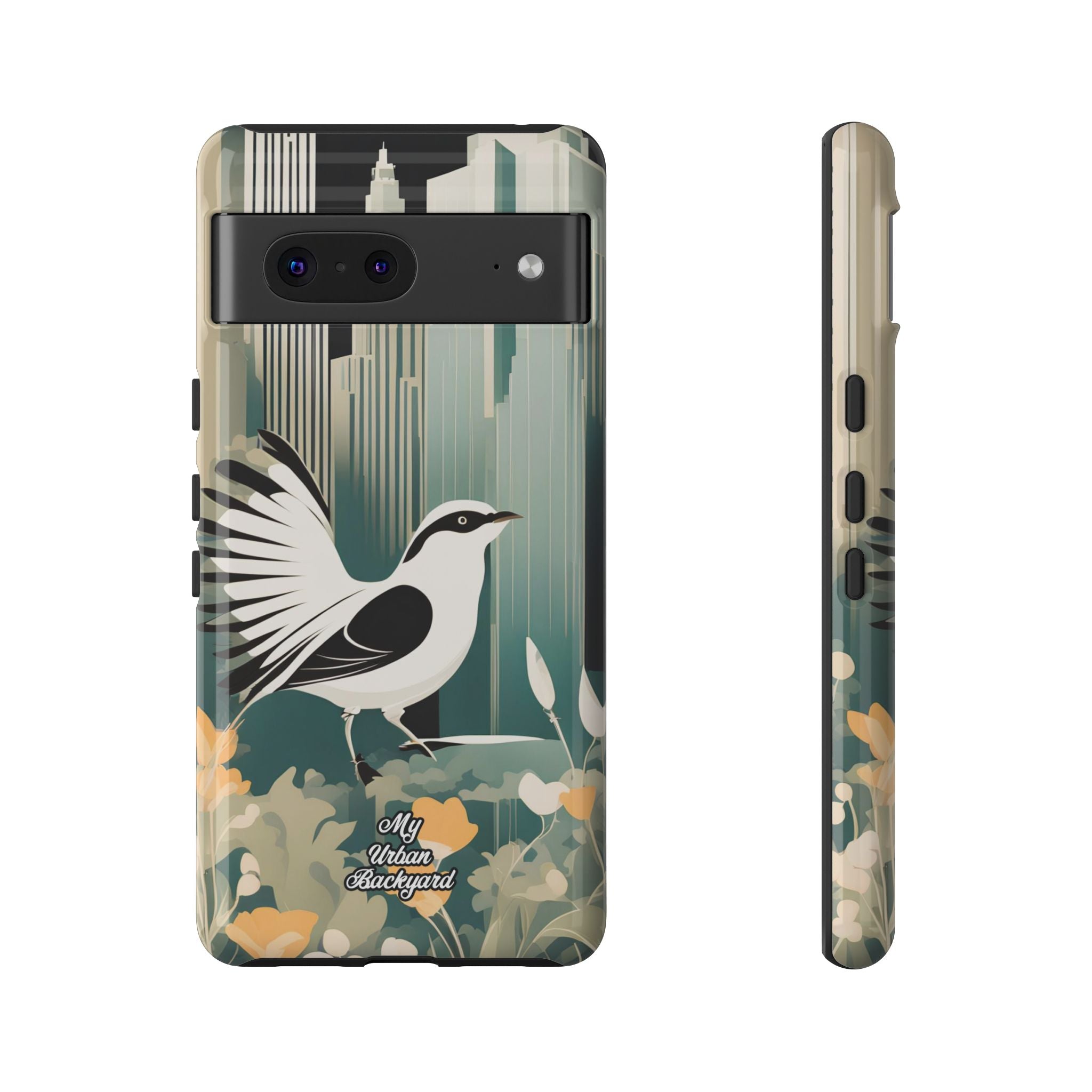 City Bird, Cell Phone Case - Apple iPhone, Samsung Galaxy, Google Pixel