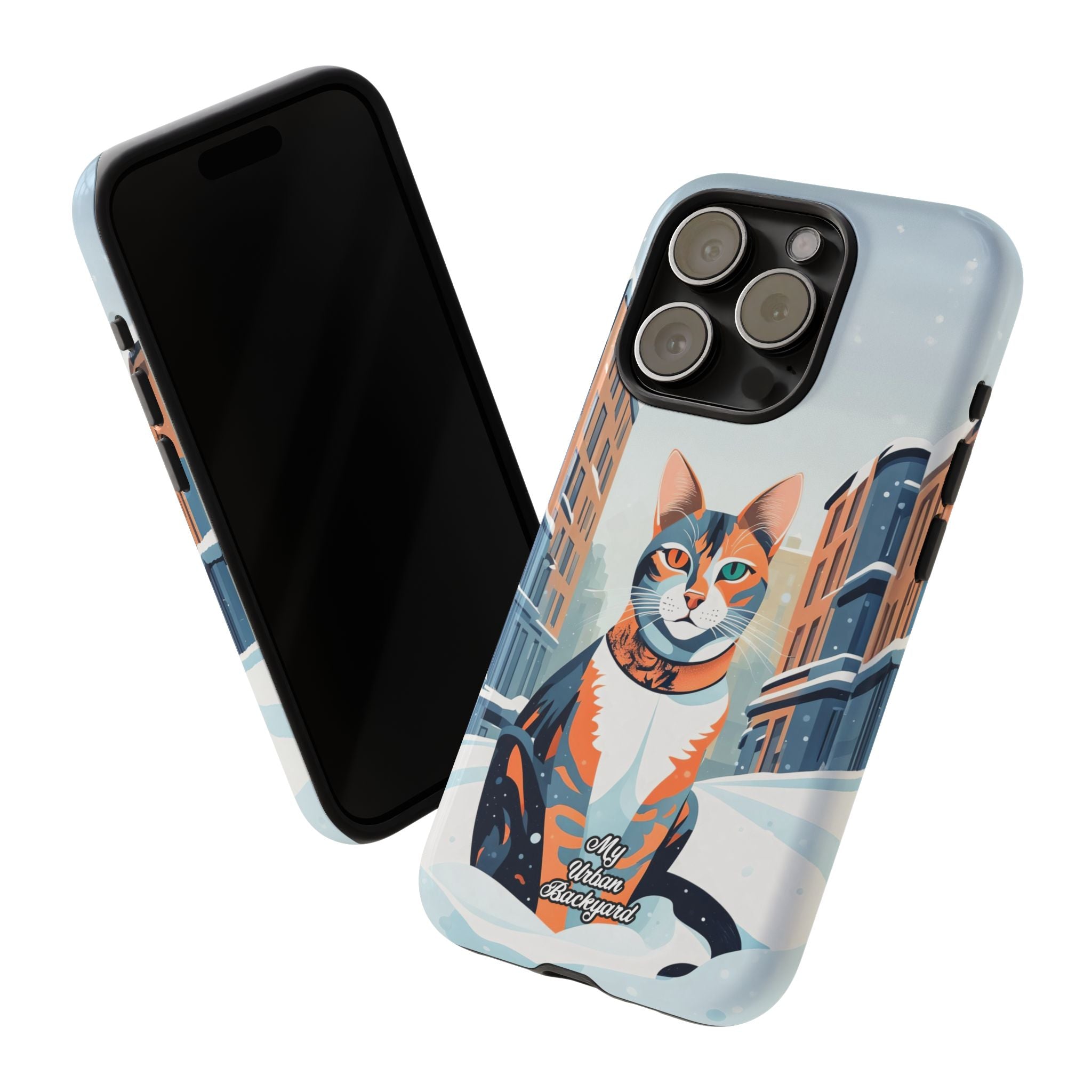 Claws Pawson in the Snow, Cell Phone Case - Apple, Samsung, Google Pixel
