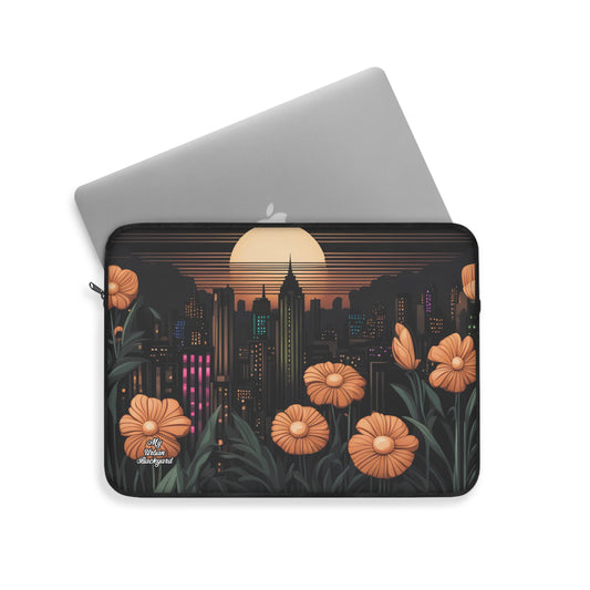 Urban Sunset, Laptop Carrying Case, Top Loading Sleeve for School or Work