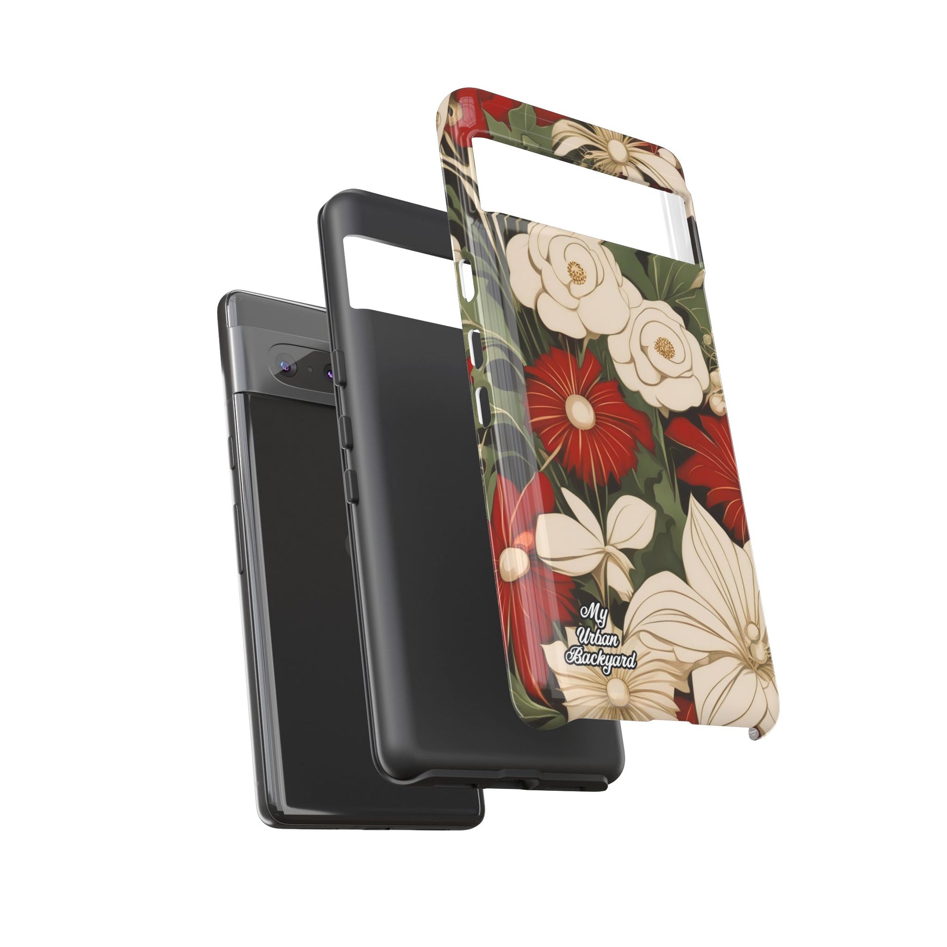 Holiday Flowers, Cell Phone Case - Apple, Samsung, Google Pixel