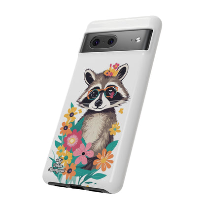 Raccoon with Glasses, Cell Phone Case - Apple, Samsung or Google Pixel