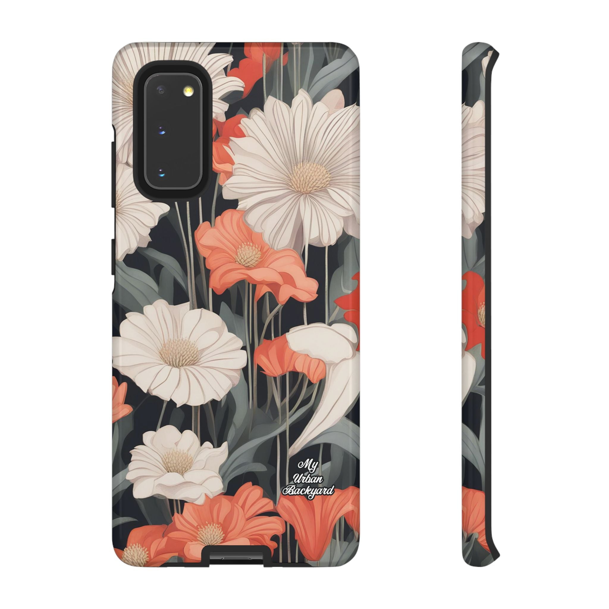 Art Deco Flowers, Cell Phone Case - Apple, Samsung, Google Pixel