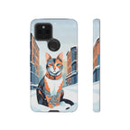 Claws Pawson in the Snow, Cell Phone Case - Apple, Samsung, Google Pixel