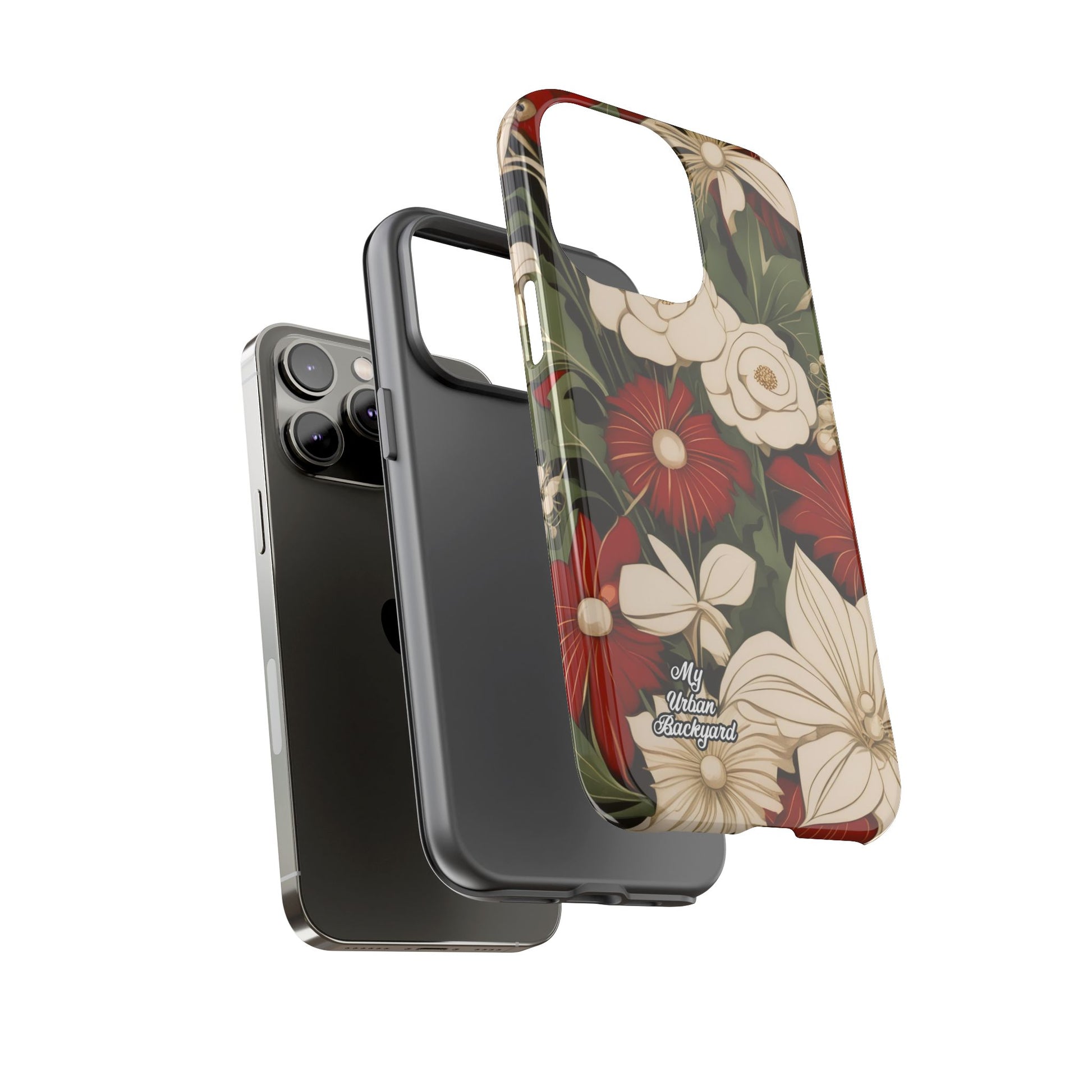 Holiday Flowers, Cell Phone Case - Apple, Samsung, Google Pixel