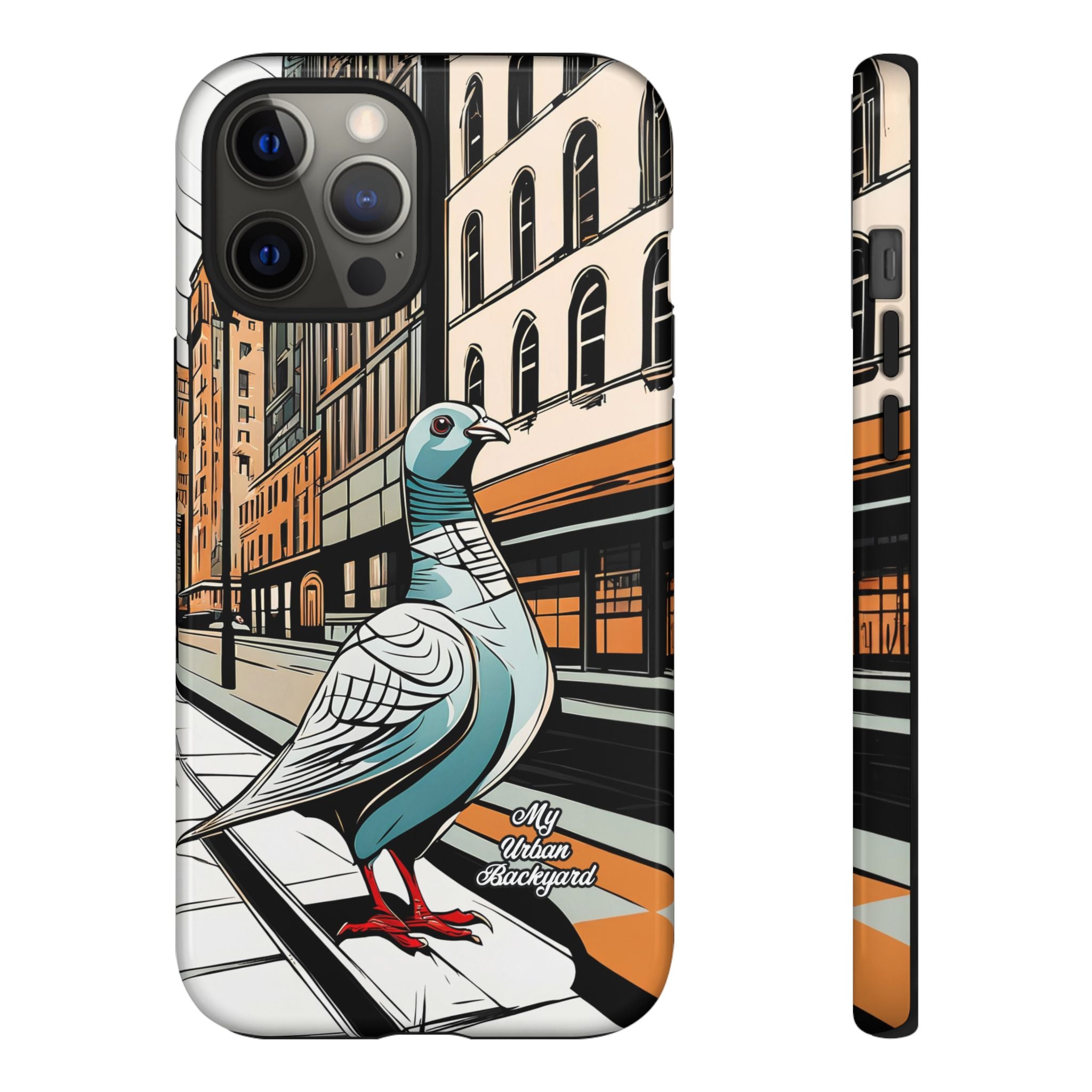 Pigeon on a City Street, Cell Phone Case - Apple, Samsung, Google Pixel