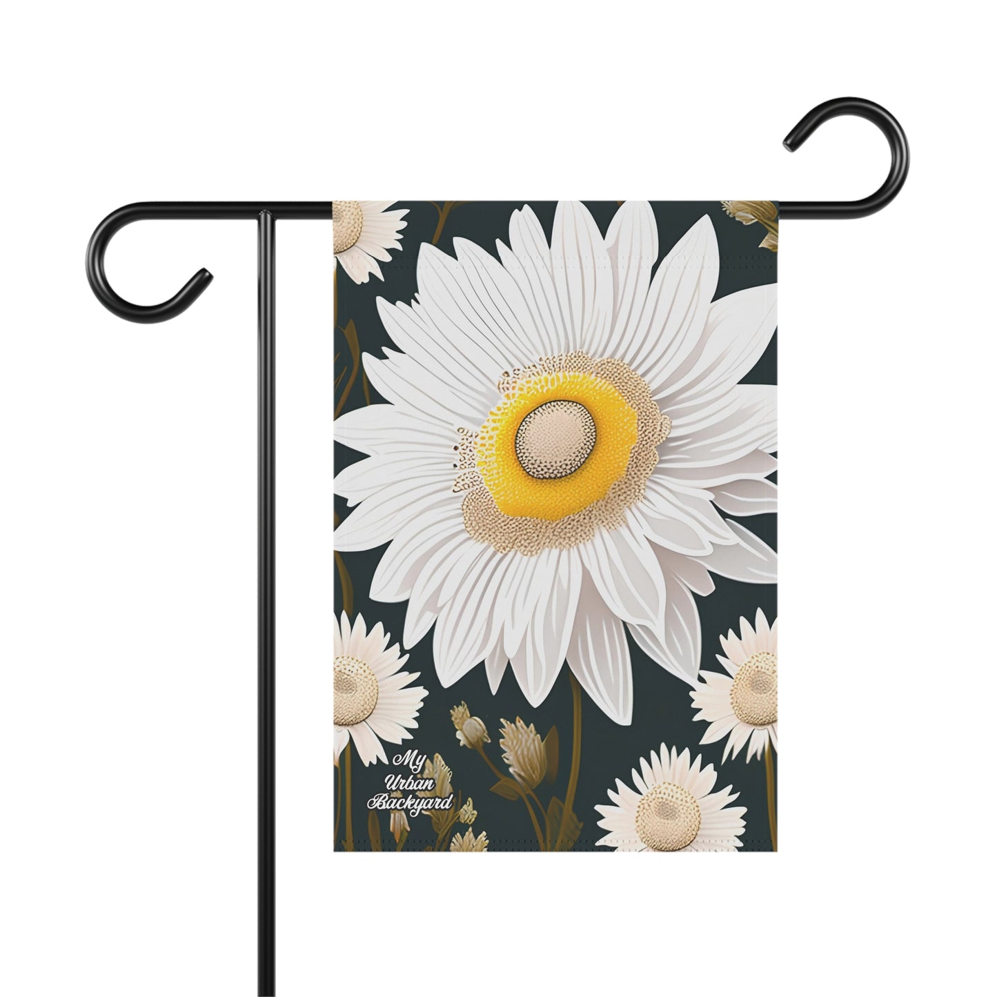 Sun Flower, Garden Flag for Yard, Patio, Porch, or Work, 12"x18" - Flag only