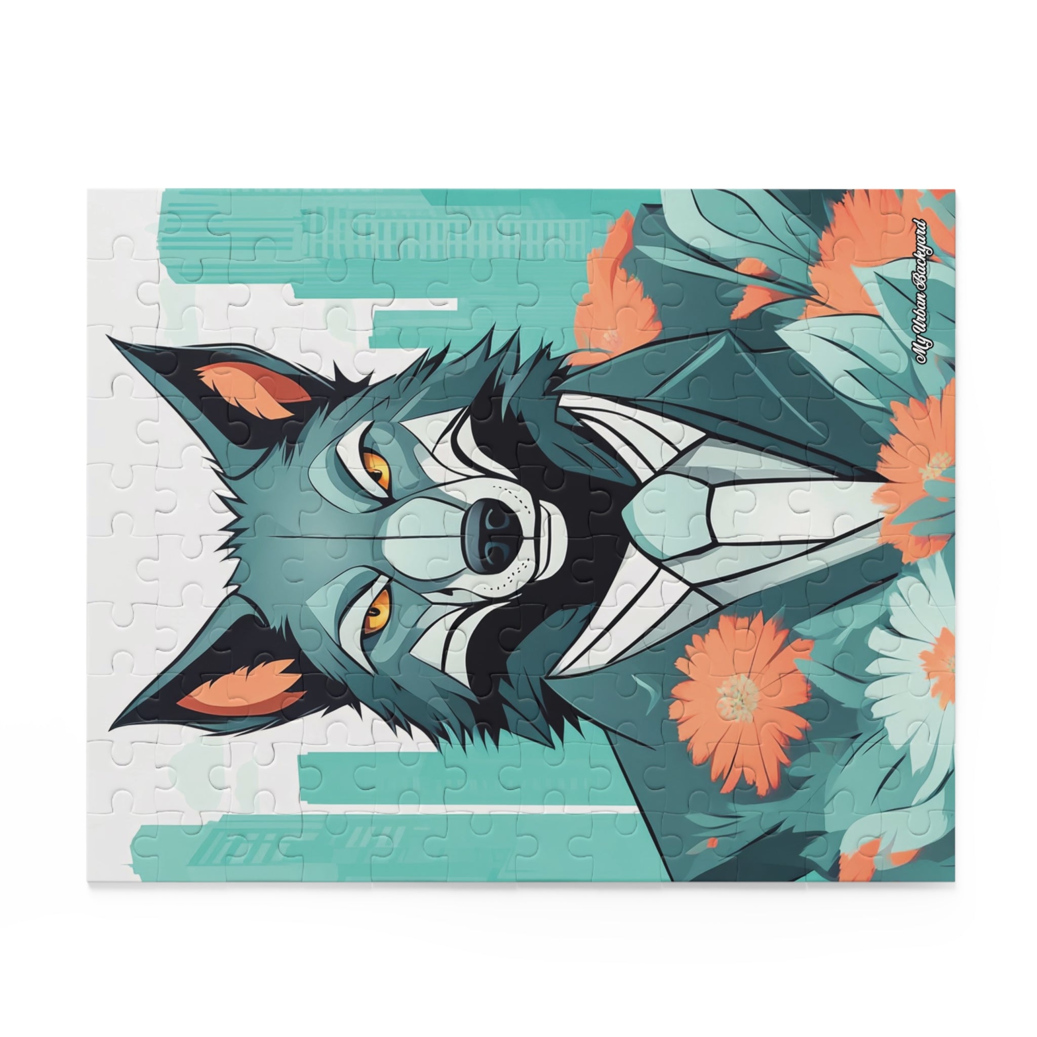 Vincent Blueclaw, Wolf Jigsaw Puzzle, (120, 252, or 500-Piece)