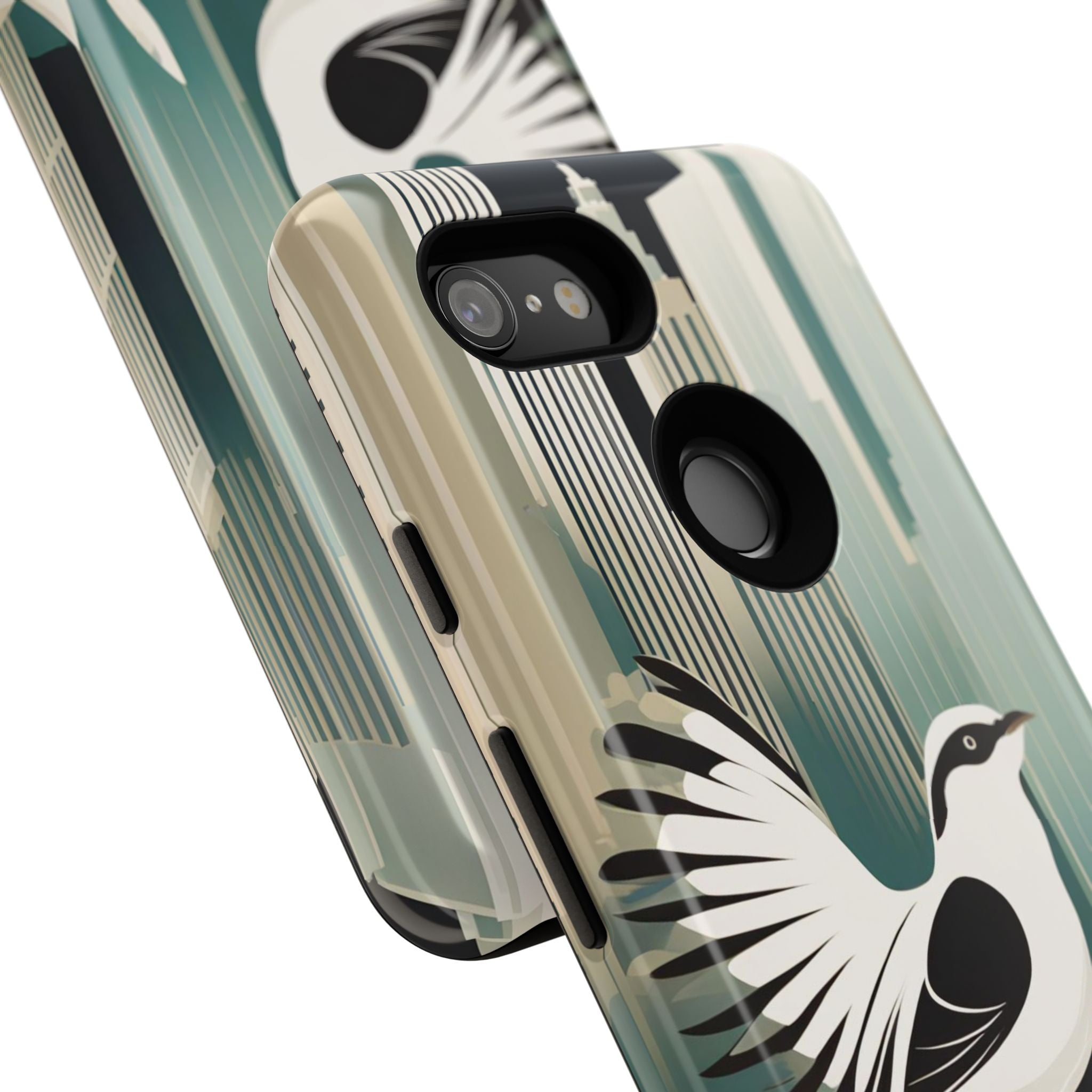 City Bird, Cell Phone Case - Apple iPhone, Samsung Galaxy, Google Pixel