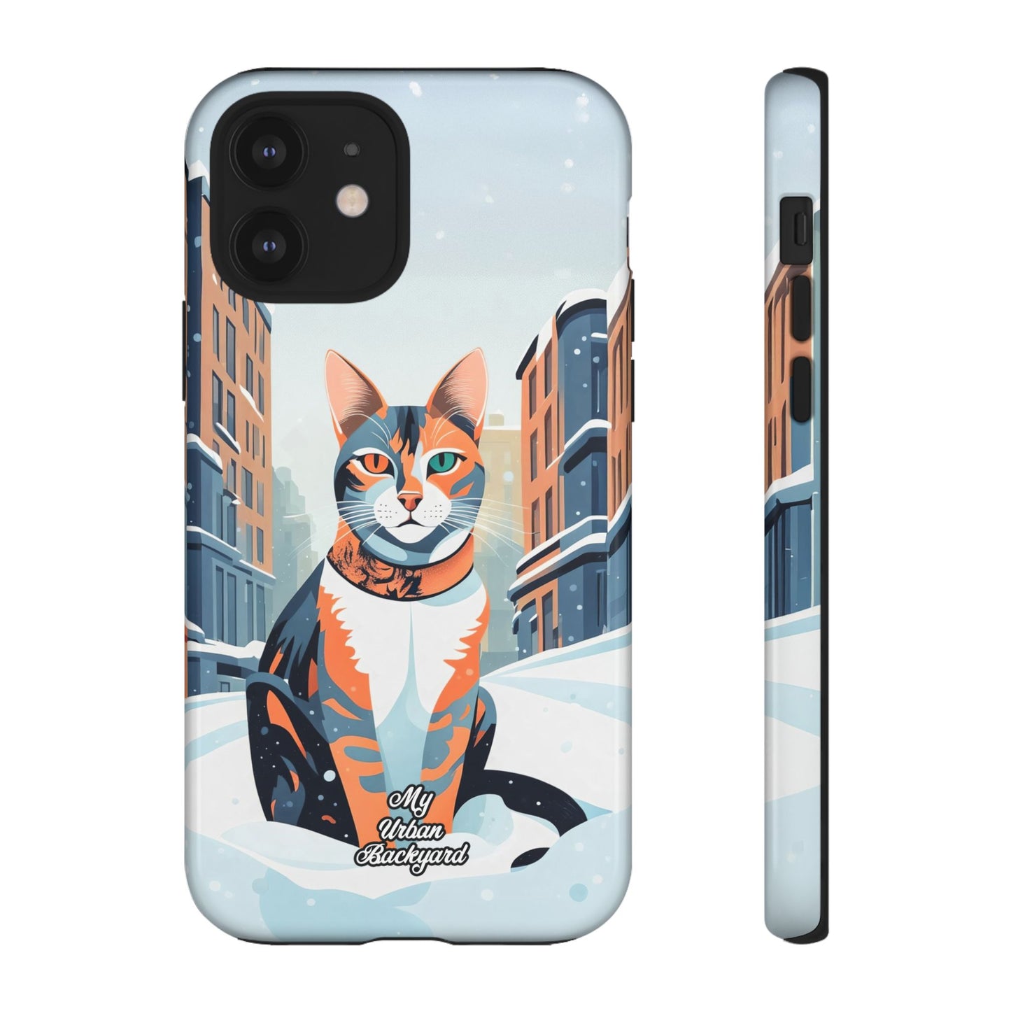 Claws Pawson in the Snow, Cell Phone Case - Apple, Samsung, or Google Pixel