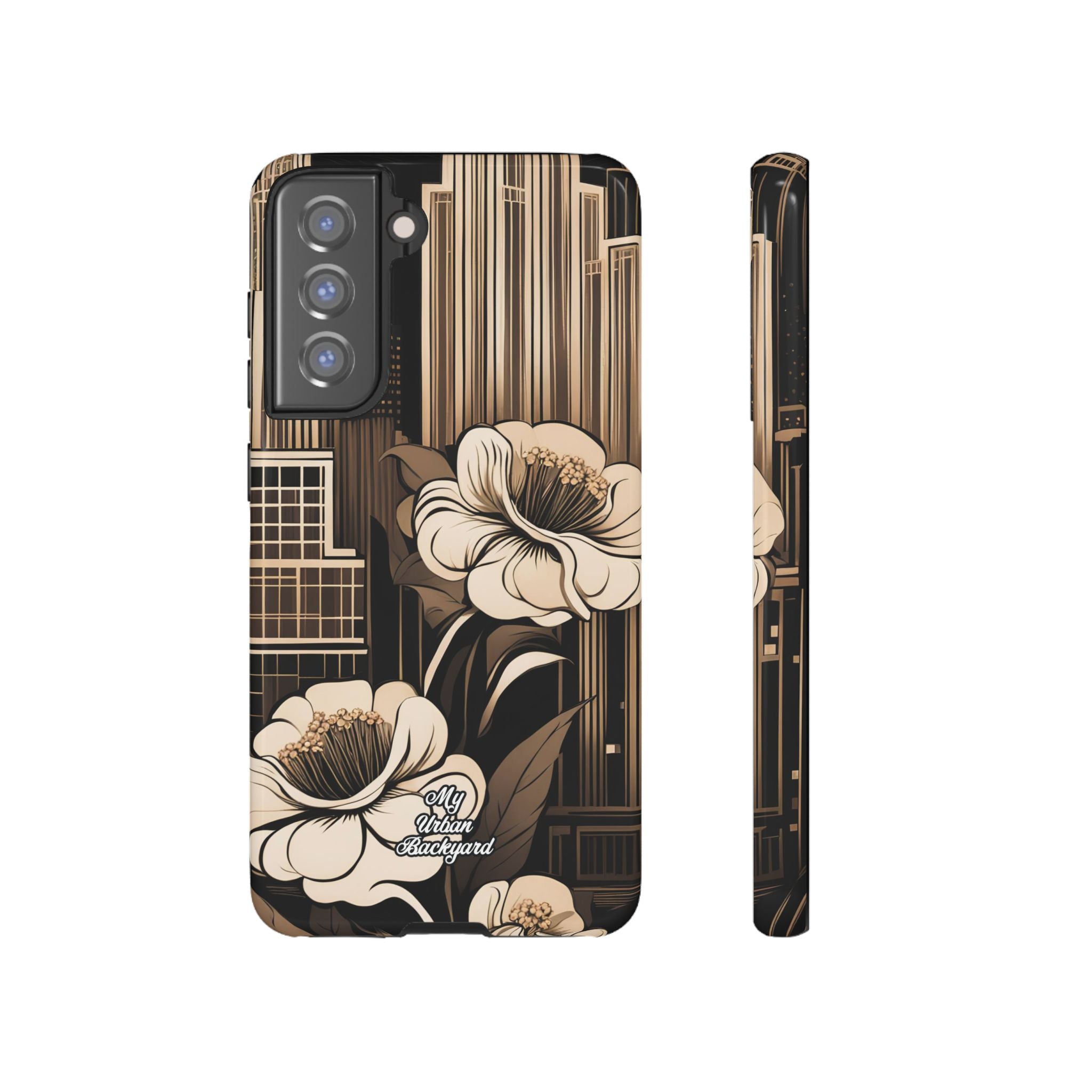 City Flowers, Cell Phone Case - Apple, Samsung, Google Pixel