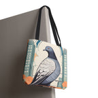 City Pigeon, Bird Tote Bag with Cotton Handles For Everyday Use, 3 Sizes