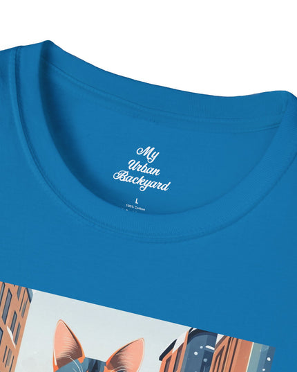 Claws Pawson, Cat T-Shirt, Soft 100% Cotton, Short Sleeve, Classic Fit - Unisex