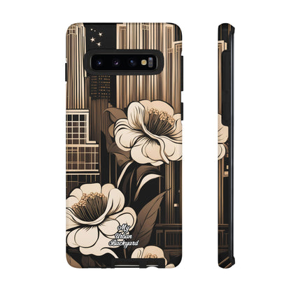 City Flowers, Cell Phone Case - Apple iPhone, Samsung Galaxy or Google Pixel