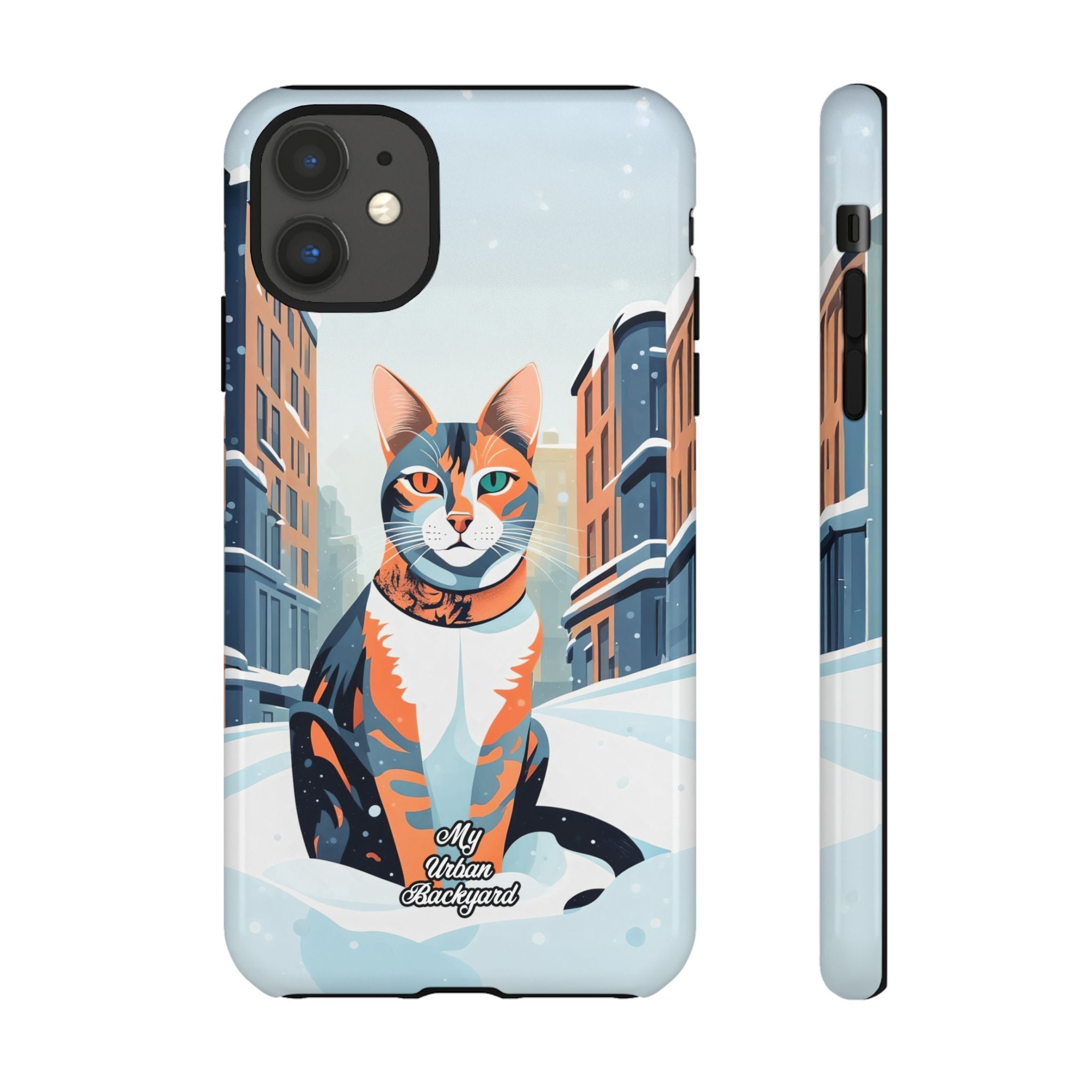 Claws Pawson in the Snow, Cell Phone Case - Apple, Samsung, Google Pixel