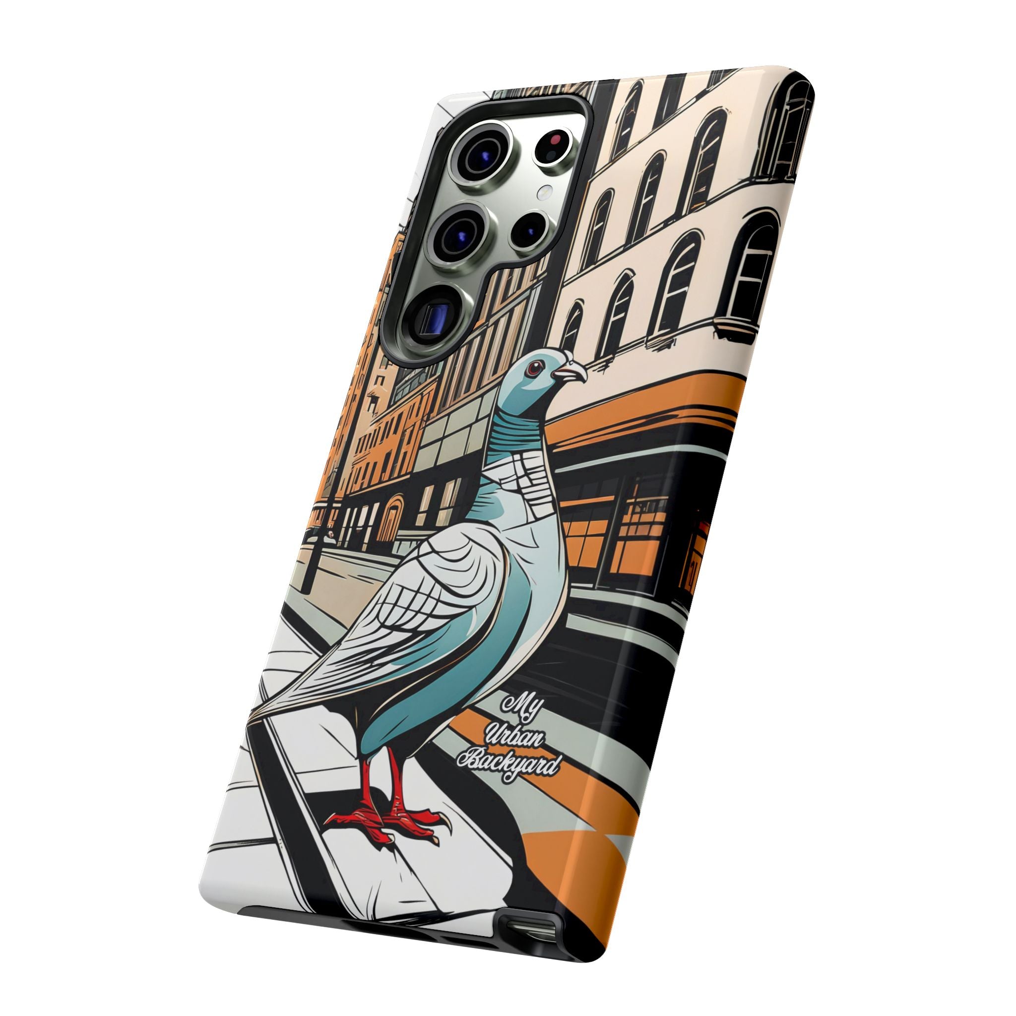 Pigeon on a City Street, Cell Phone Case - Apple, Samsung, Google Pixel