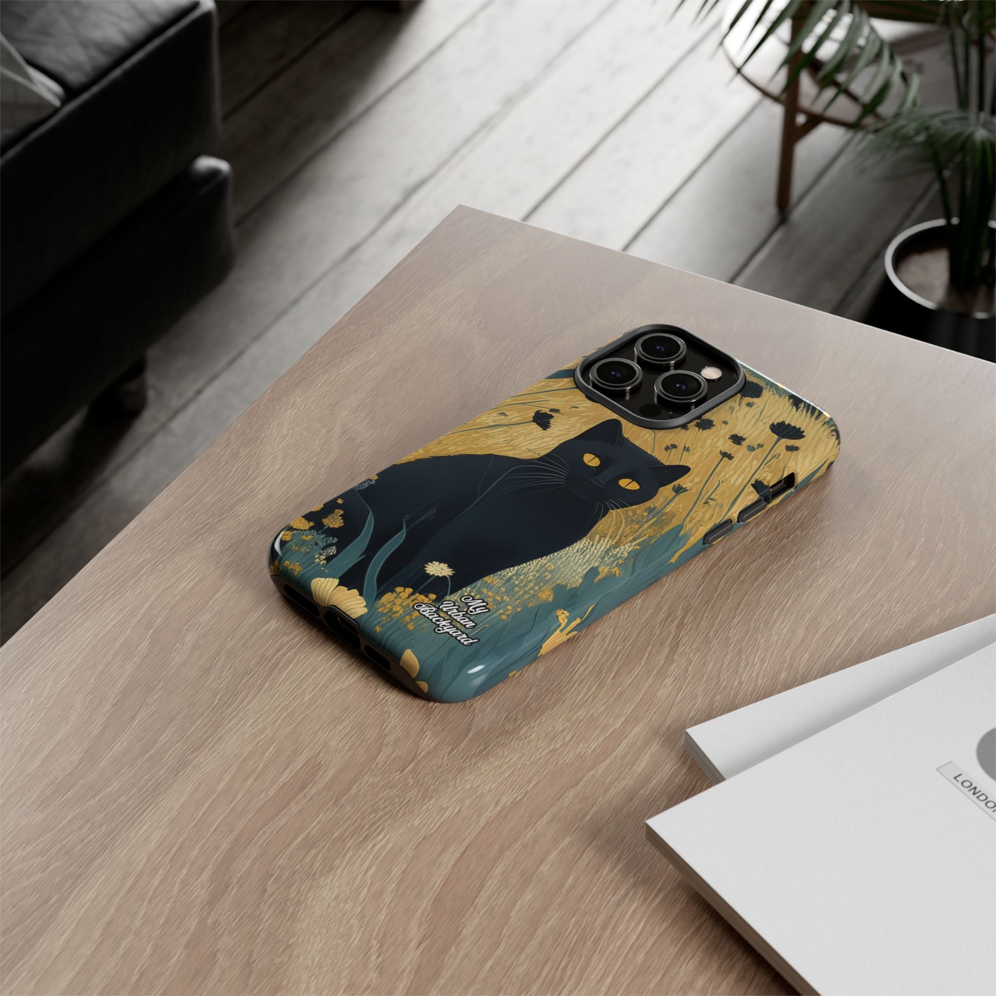 Bella Moonpaw, Black Cat Cell Phone Case