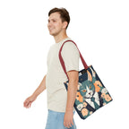 Simon Whiskerford, Cat Tote Bag with Cotton Handles For Everyday Use, 3 Sizes