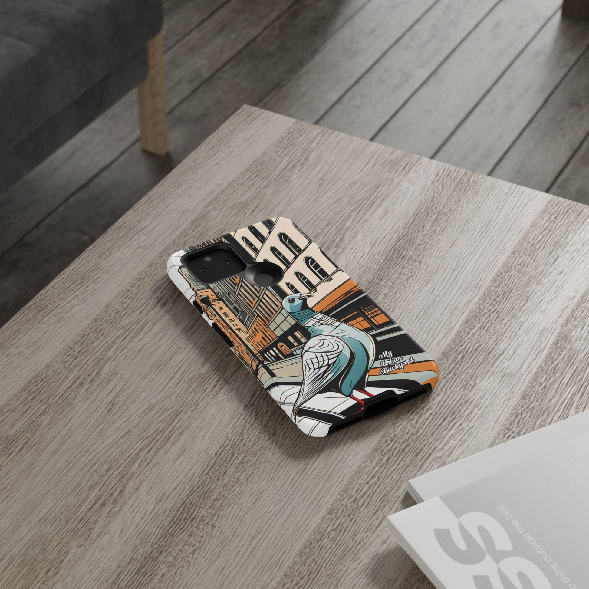 Pigeon on a City Street, Cell Phone Case - Apple, Samsung, Google Pixel