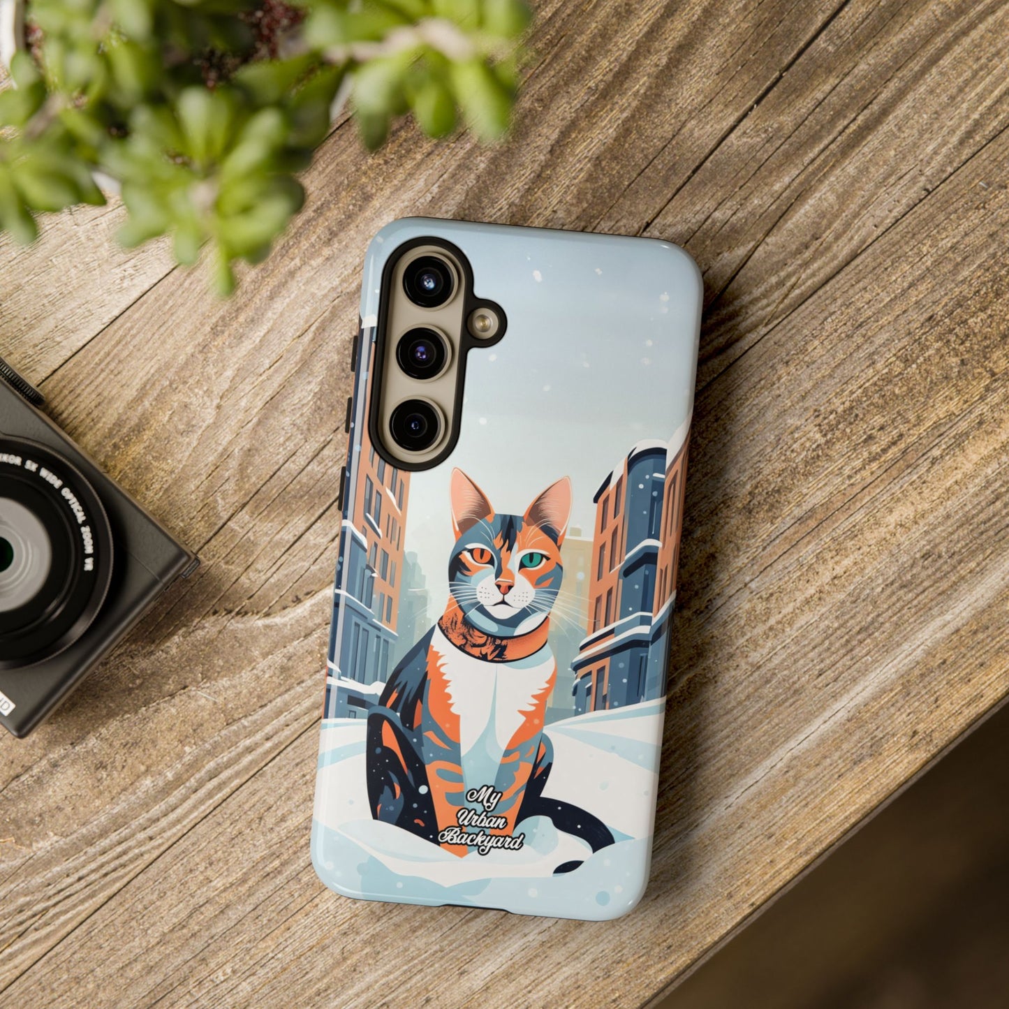 Claws Pawson in the Snow, Cell Phone Case - Apple, Samsung, or Google Pixel