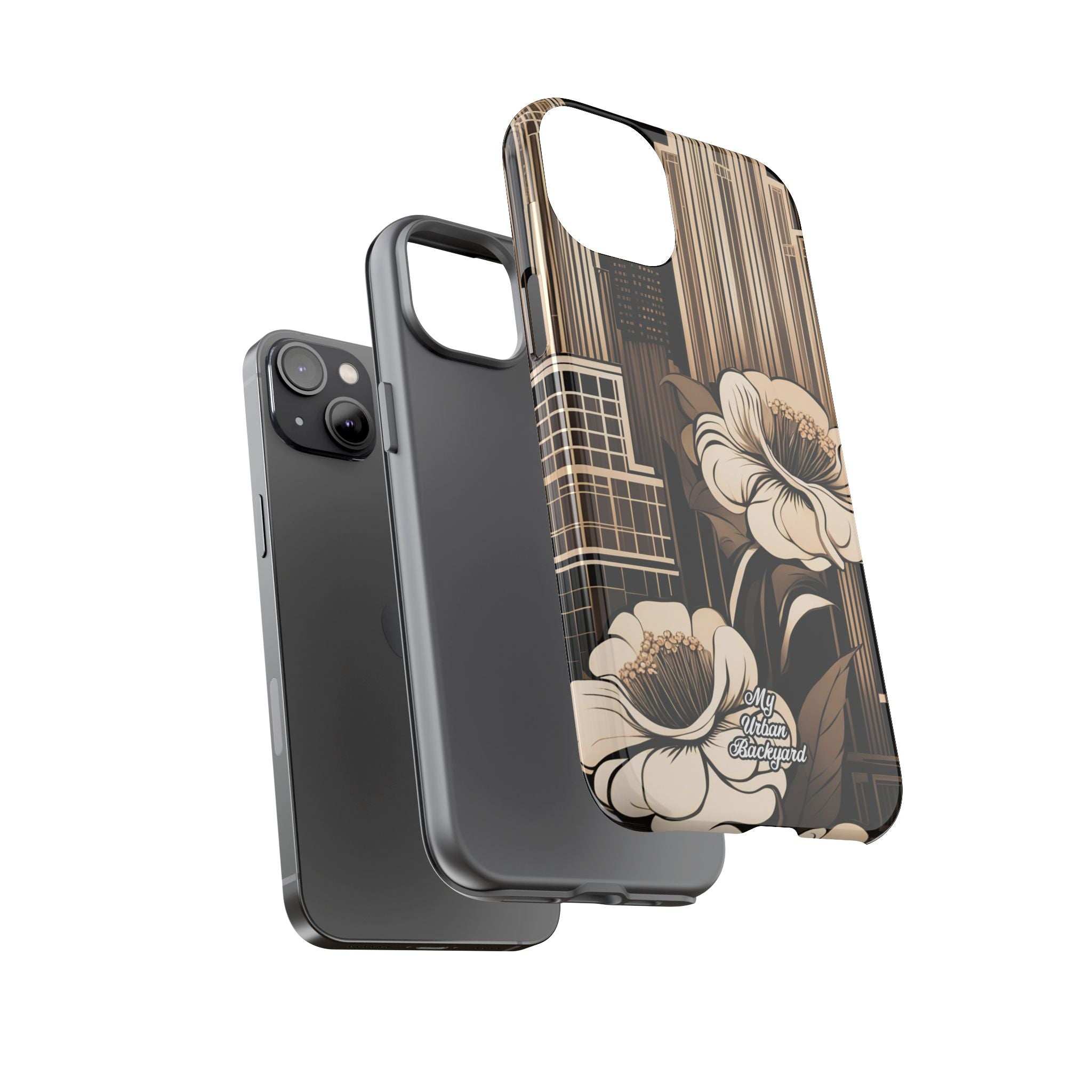 City Flowers, Cell Phone Case - Apple, Samsung, Google Pixel