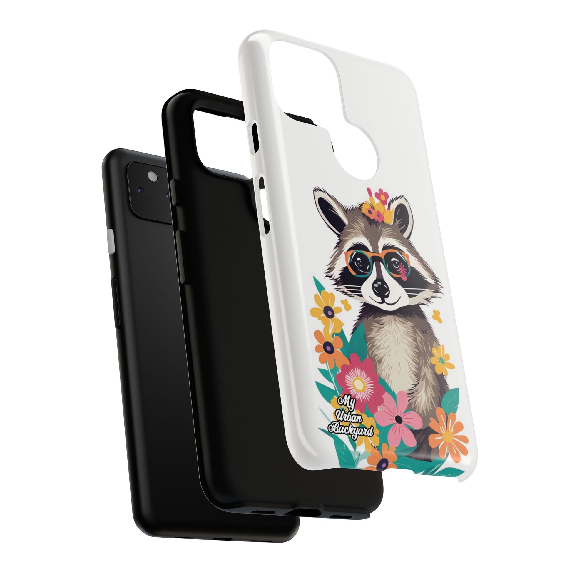 Raccoon with Glasses, Cell Phone Case - Apple, Samsung or Google Pixel