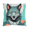 Vincent Blueclaw, Wolf Throw Pillow
