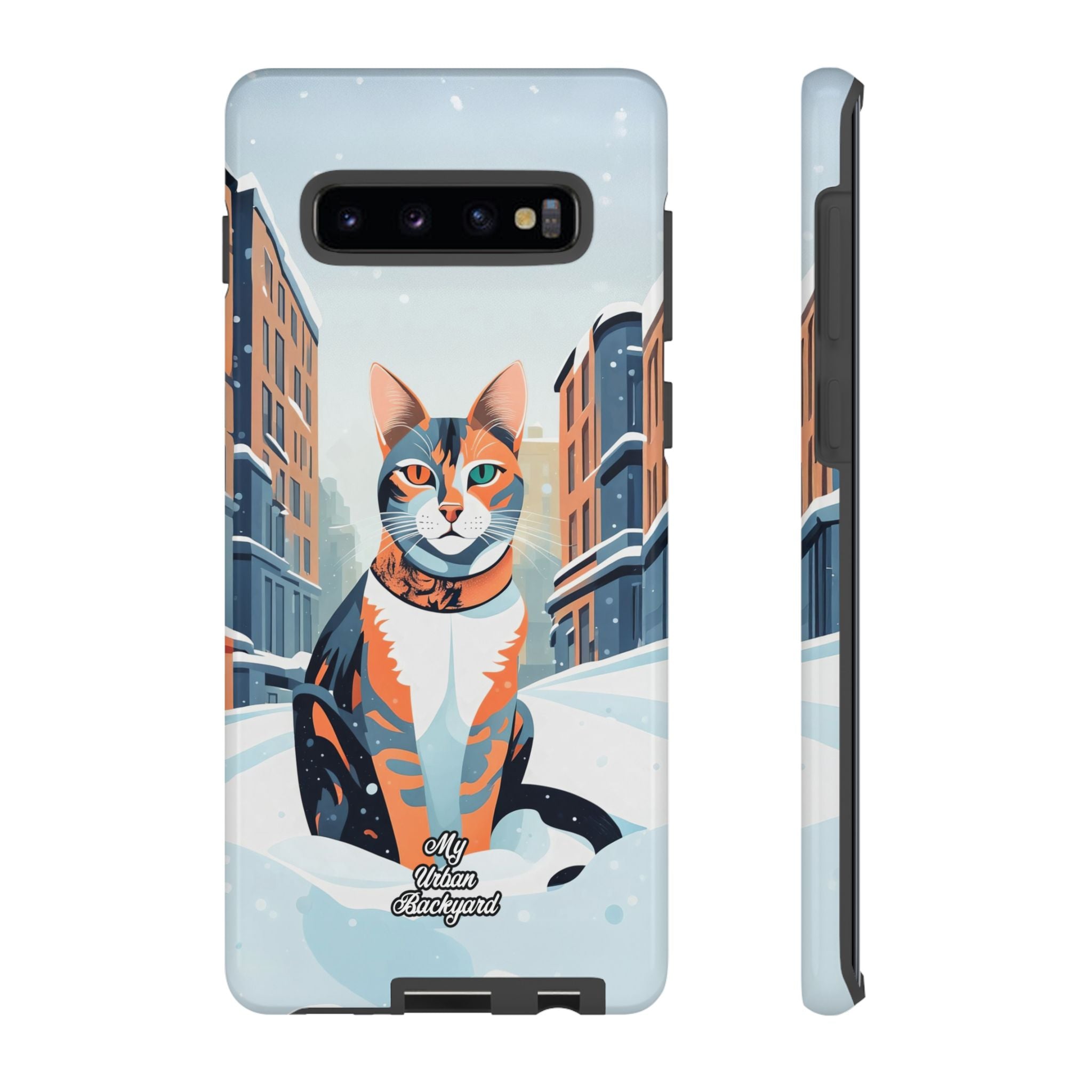 Claws Pawson in the Snow, Cell Phone Case - Apple, Samsung, Google Pixel