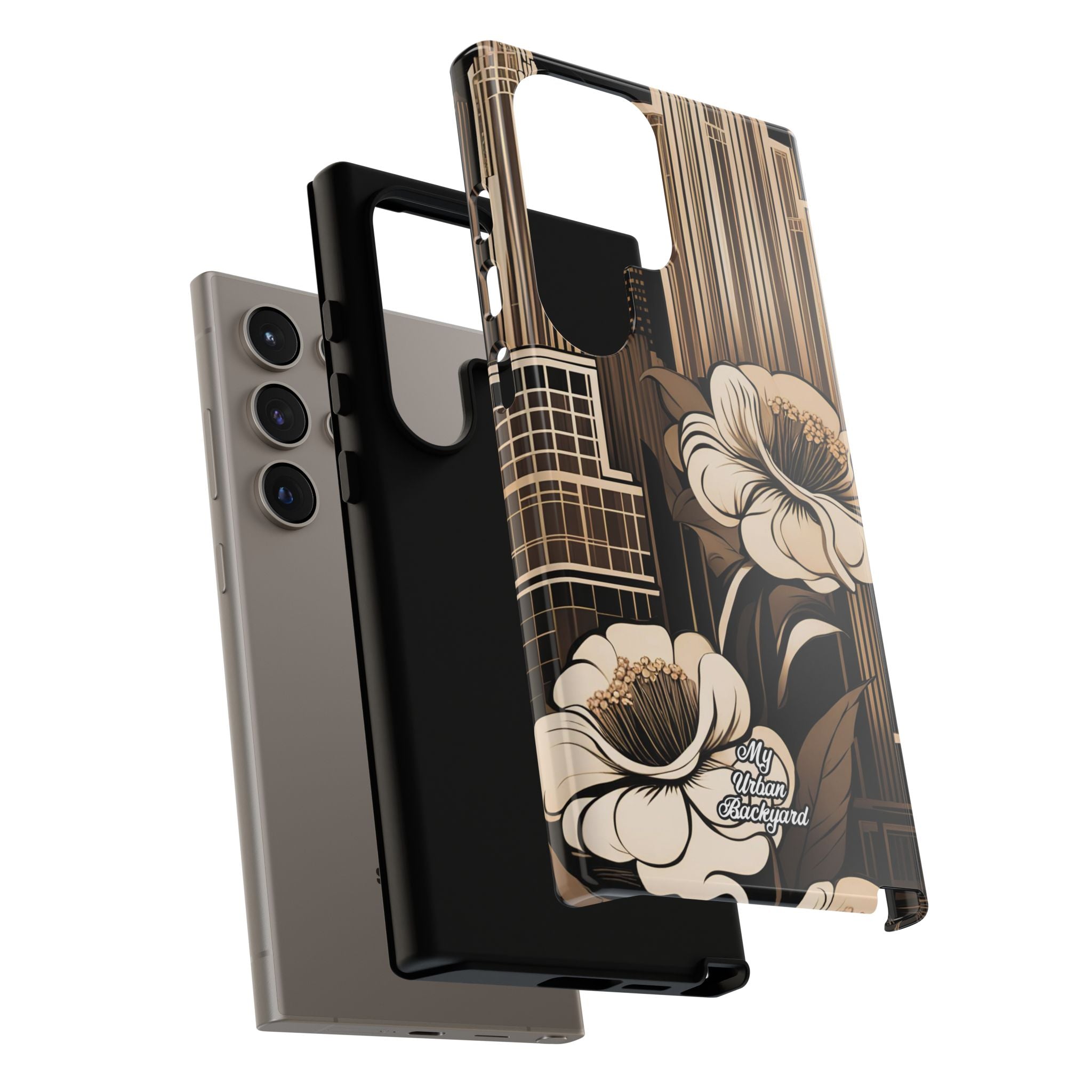 City Flowers, Cell Phone Case - Apple, Samsung, Google Pixel