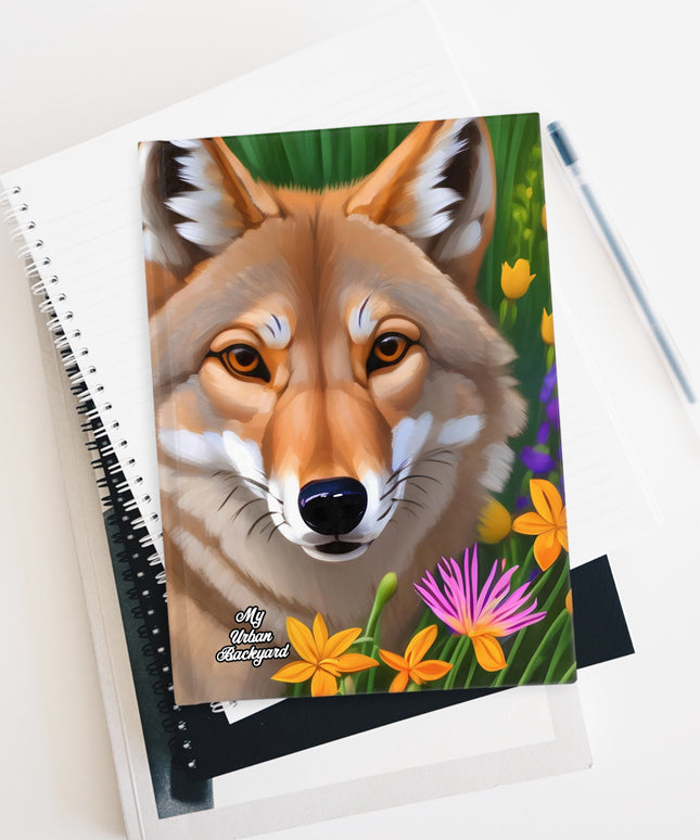 Coyote Portrait, Hardcover Notebook Journal - Write in Style