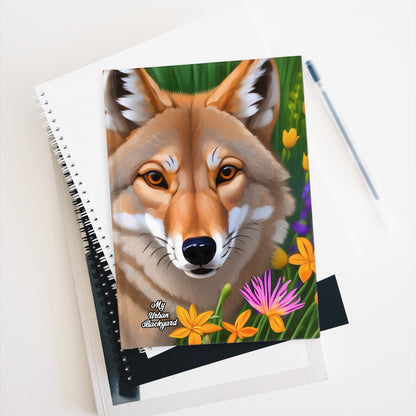 Coyote Portrait, Hardcover Notebook Journal - Write in Style