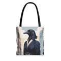 Regal Crow Art Deco Tote Bag