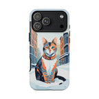Claws Pawson in the Snow, Cell Phone Case - Apple, Samsung, Google Pixel