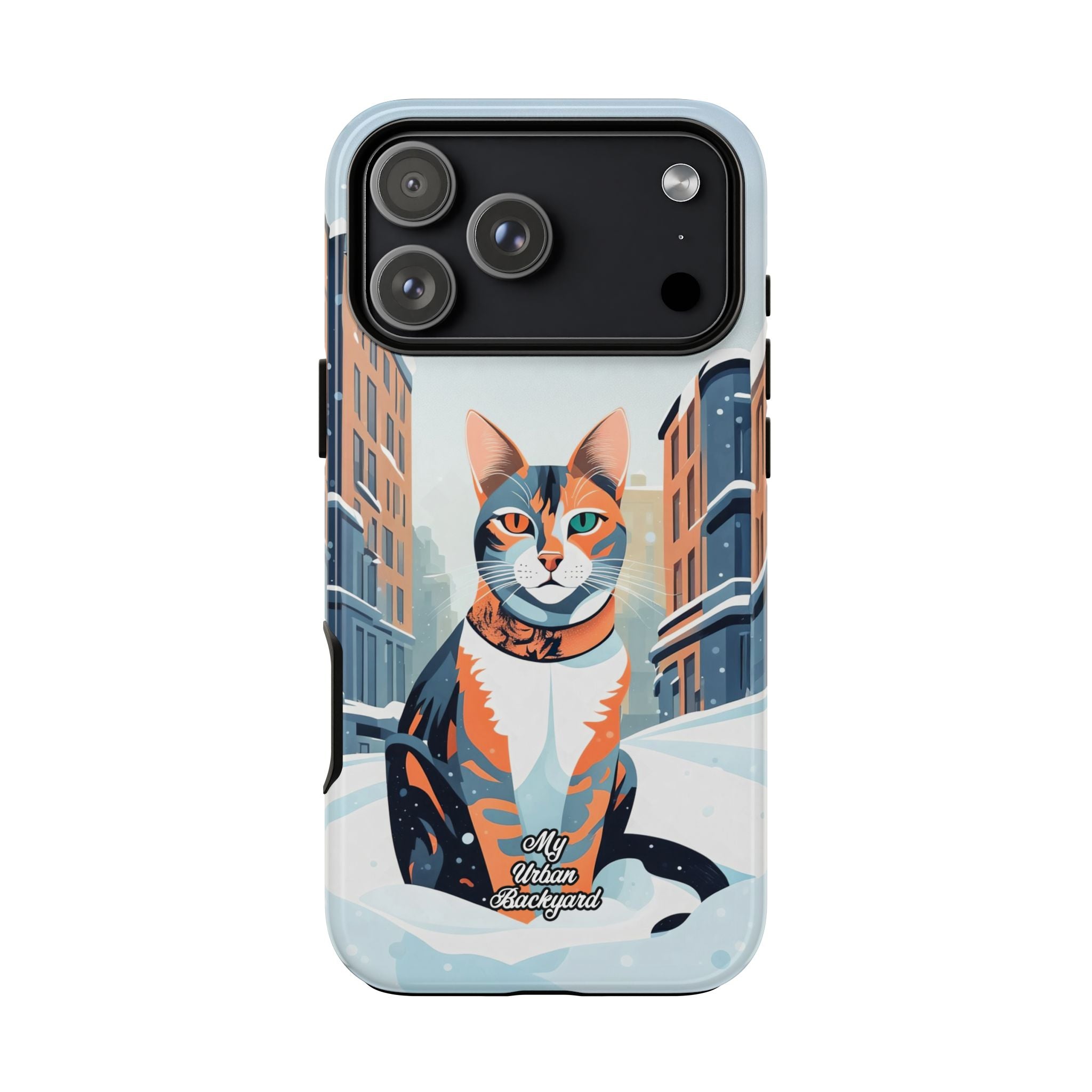 Claws Pawson in the Snow, Cell Phone Case - Apple, Samsung, Google Pixel