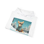 Tito Barkley, Dog Unisex Hoodie w Front Pocket