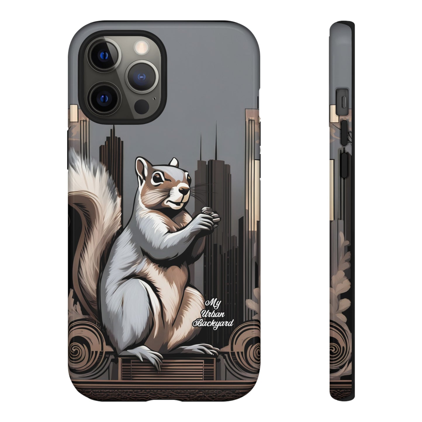 Urban Gray Squirrel, Cell Phone Case - Apple, Samsung, or Google Pixel