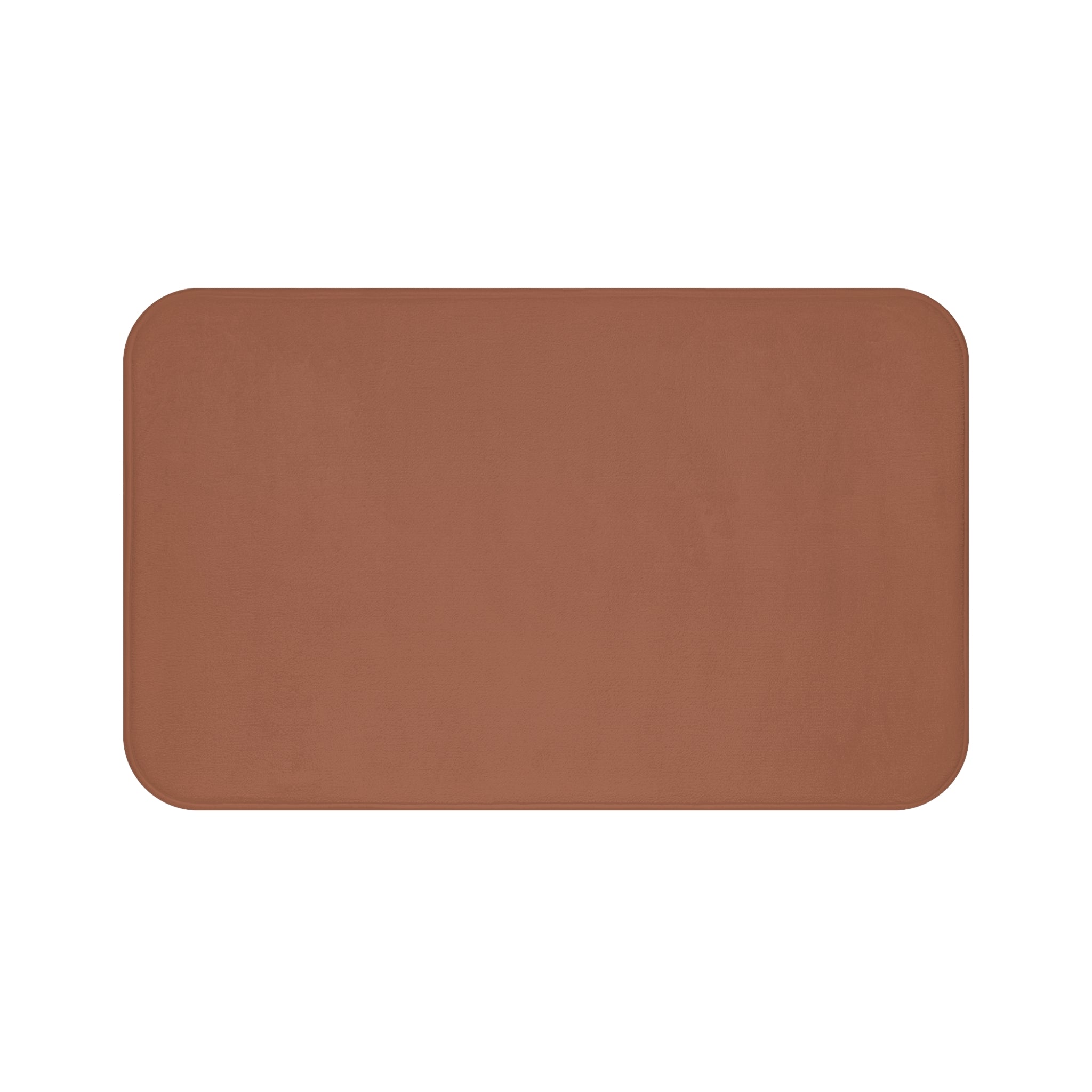 Terracotta Memory Foam Bath Mat — Soft Absorbent Bathroom Rug, 2 sizes