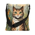 Finn Purrington, Cat Tote Bag with Adjustable Strap - Trendy and Versatile