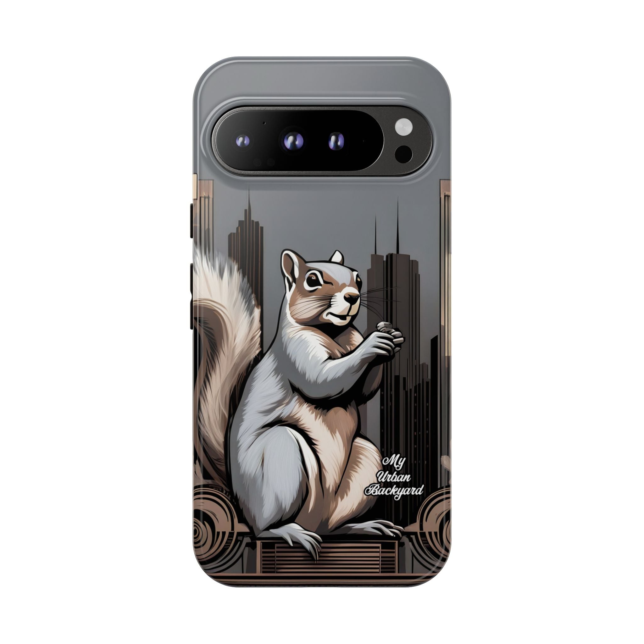 Urban Gray Squirrel, Cell Phone Case - Apple, Samsung, Google Pixel