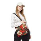 Holiday Flowers, Tote Bag with Cotton Handles