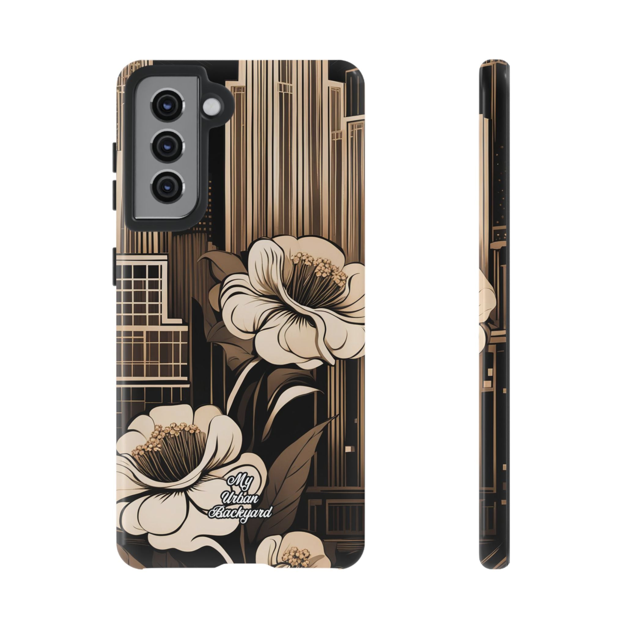 City Flowers, Cell Phone Case - Apple, Samsung, Google Pixel